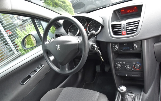 Peugeot 207 cena 12900 przebieg: 84371, rok produkcji 2011 z Łęczyca małe 232